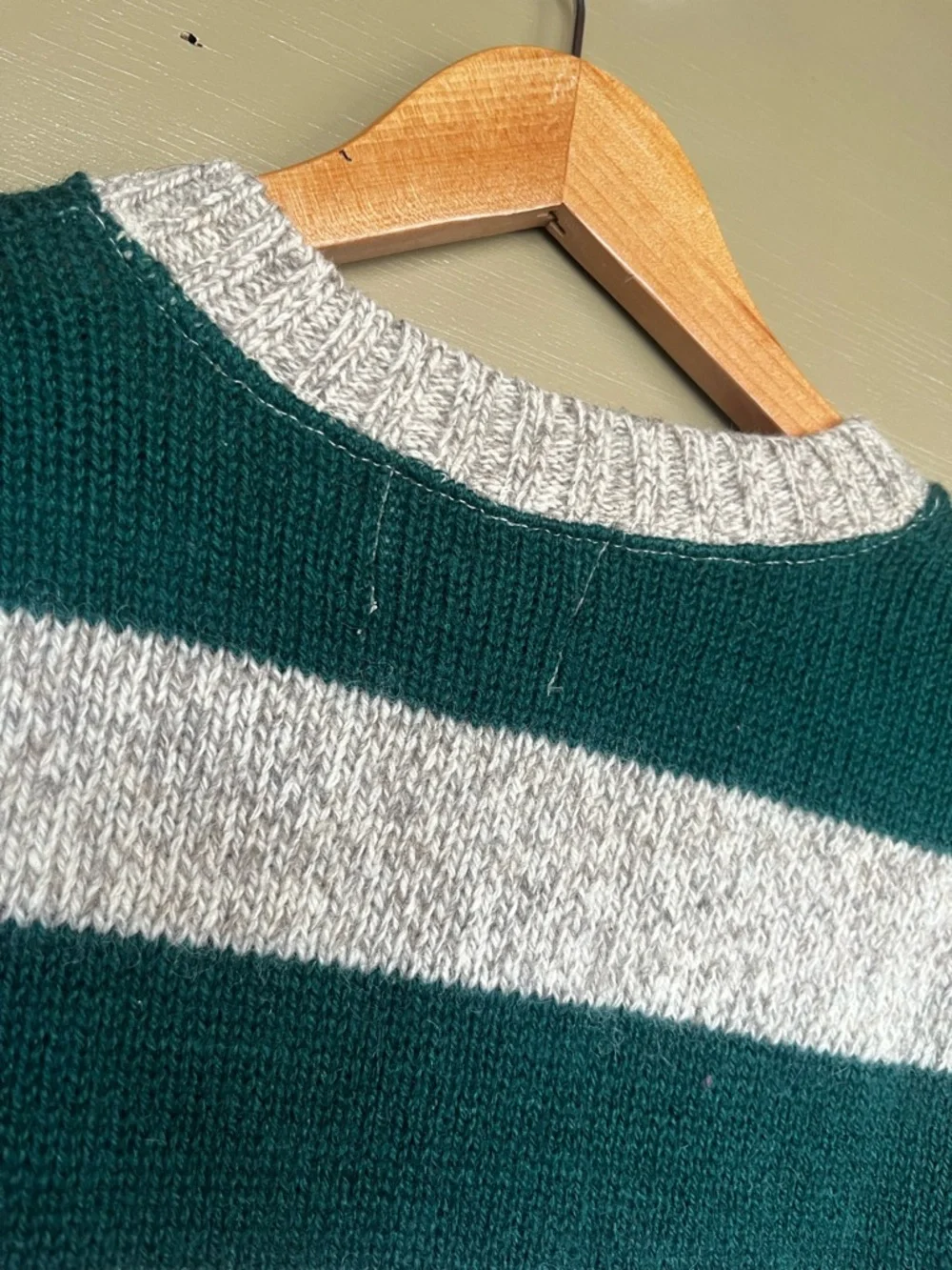 Cambridge Dry Goods Wool Striped Sweater Small - Picture 6 of 7